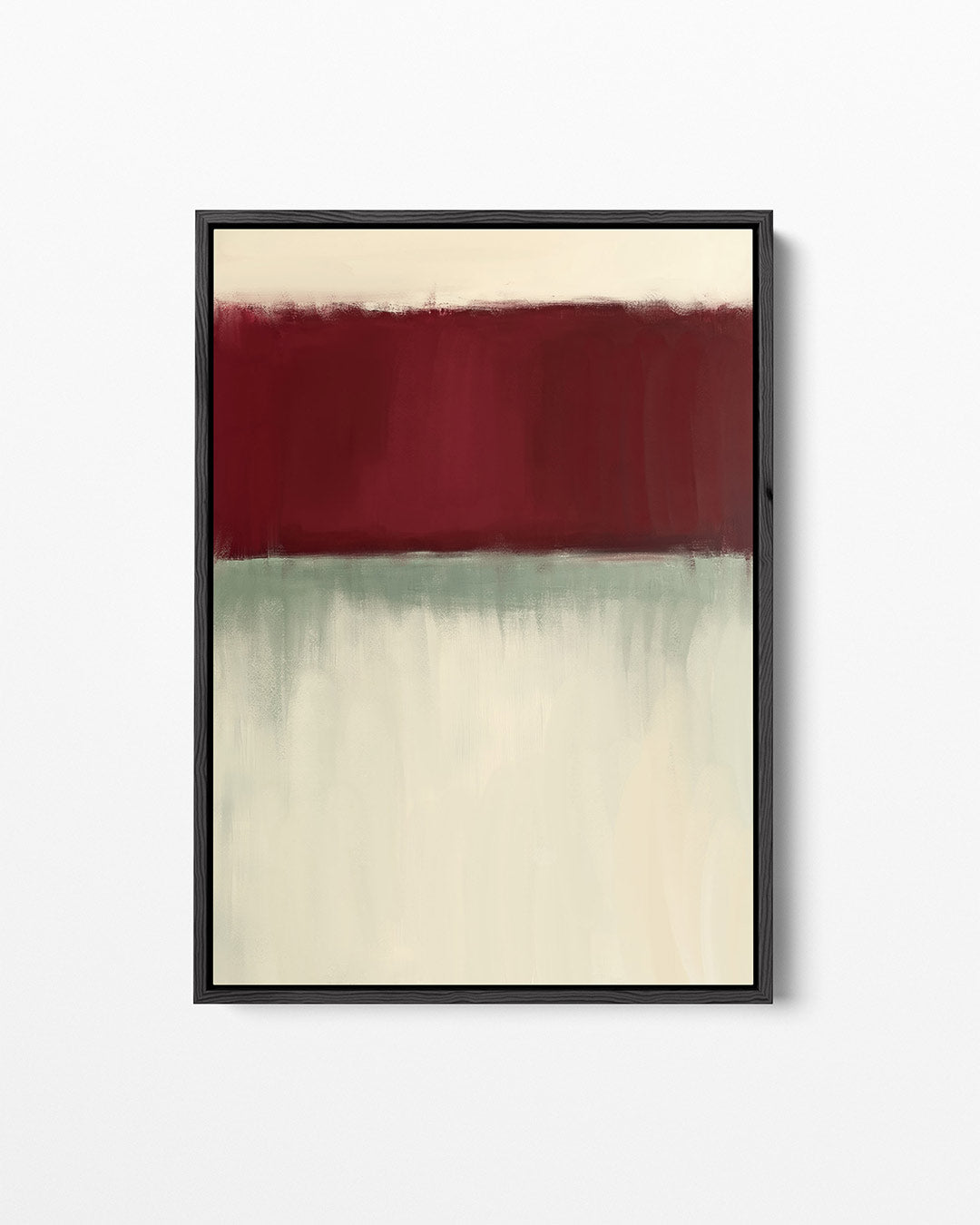 Horizontale kleurvlakken Kunstwerk