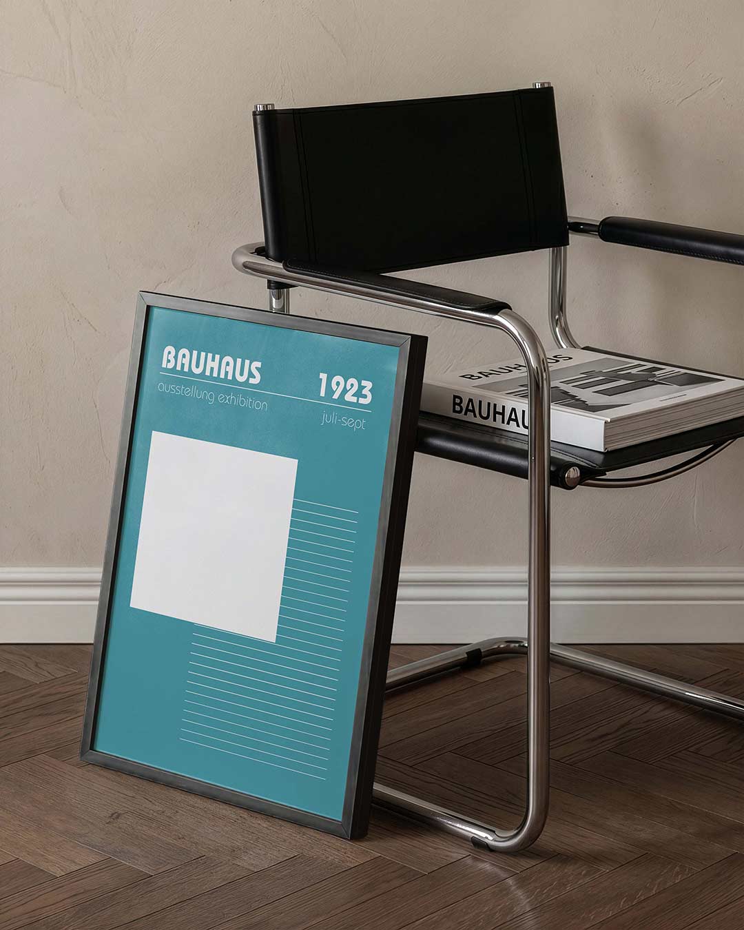 Lijnen en vlakken Poster