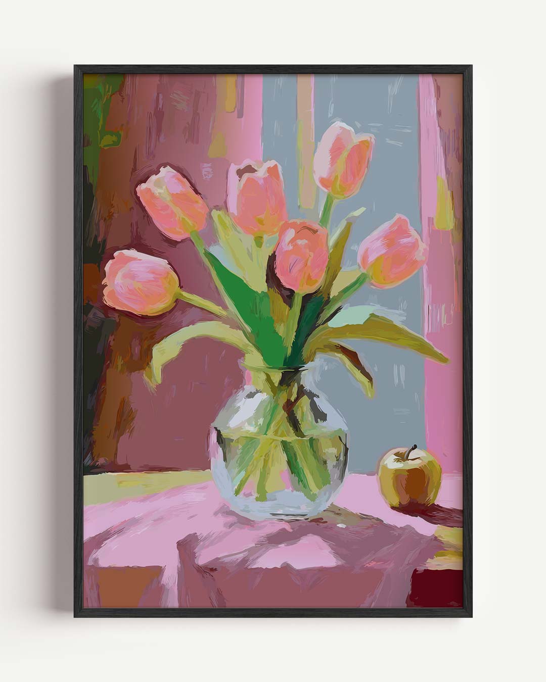 Bloemenpracht Tulpen Poster-WallArtistic