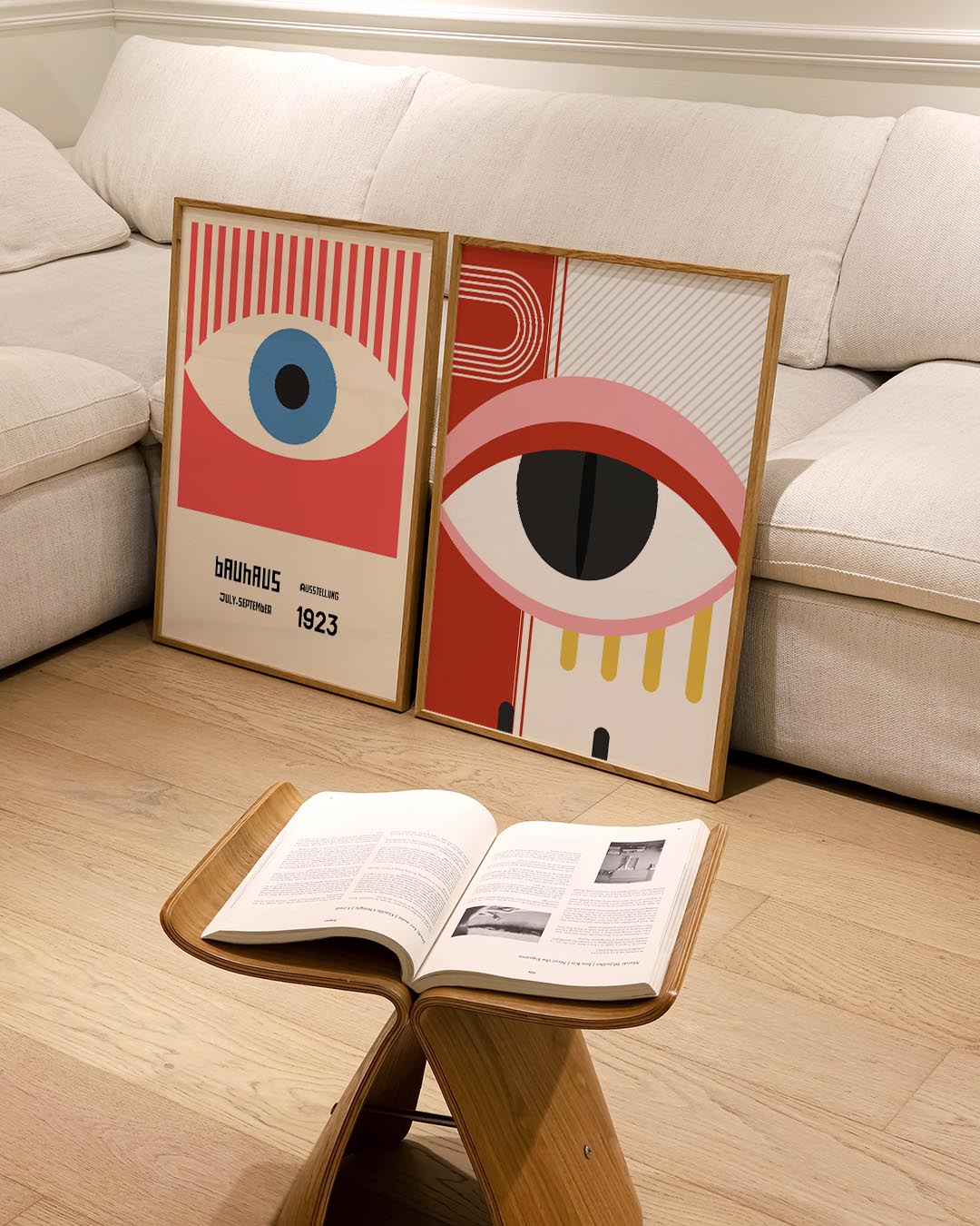 Oog en lijnen Posterset