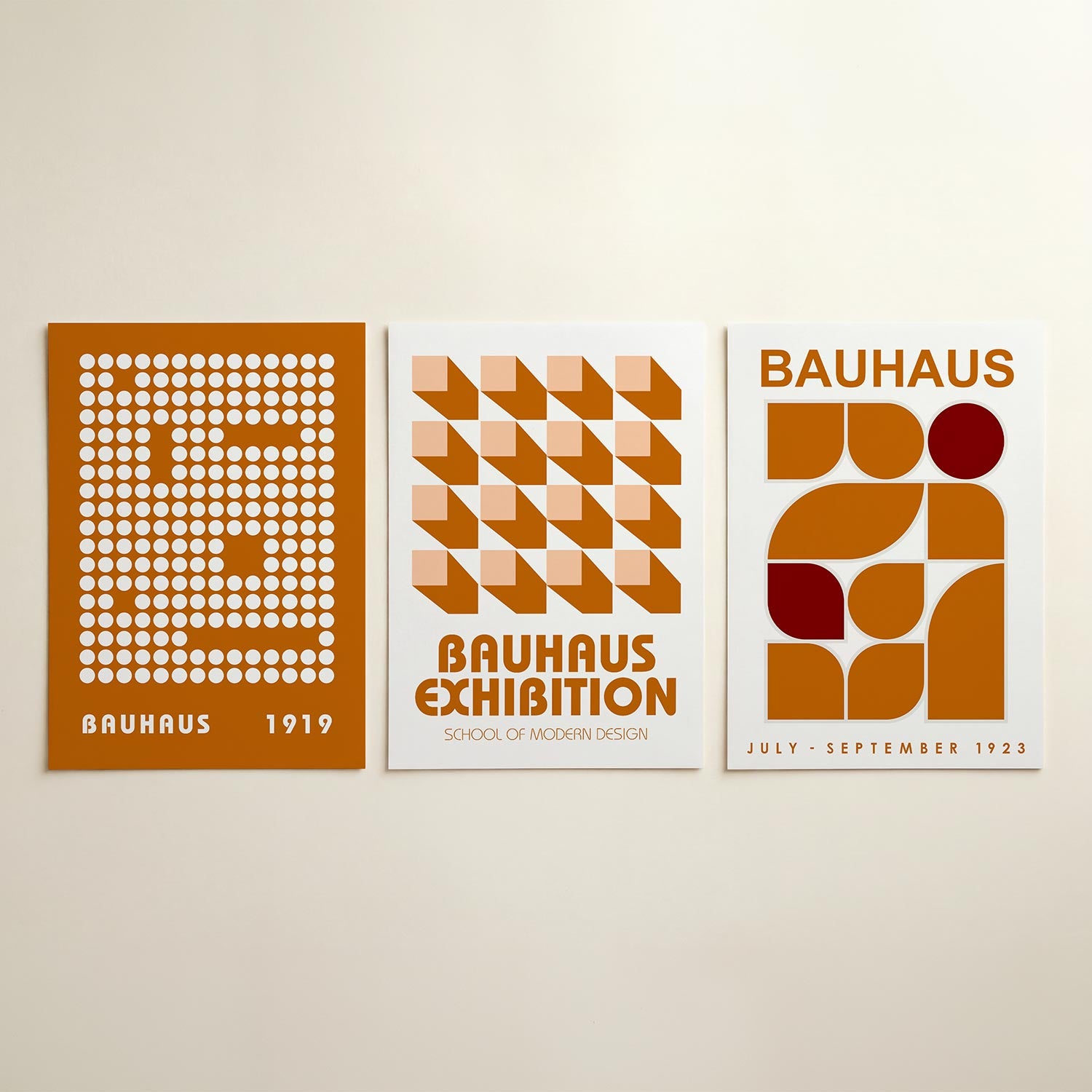 Cirkelpatroon Posterset