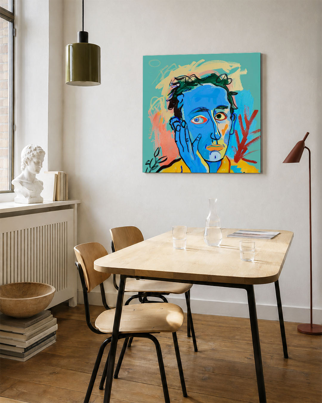 Portretstudie Kunstwerk