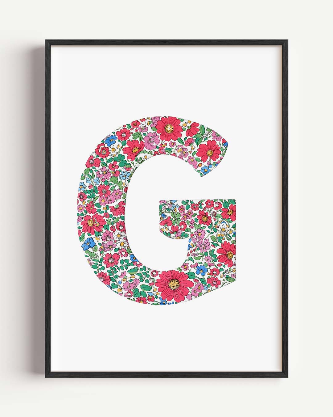 Bloemenpracht Letterposter-WallArtistic