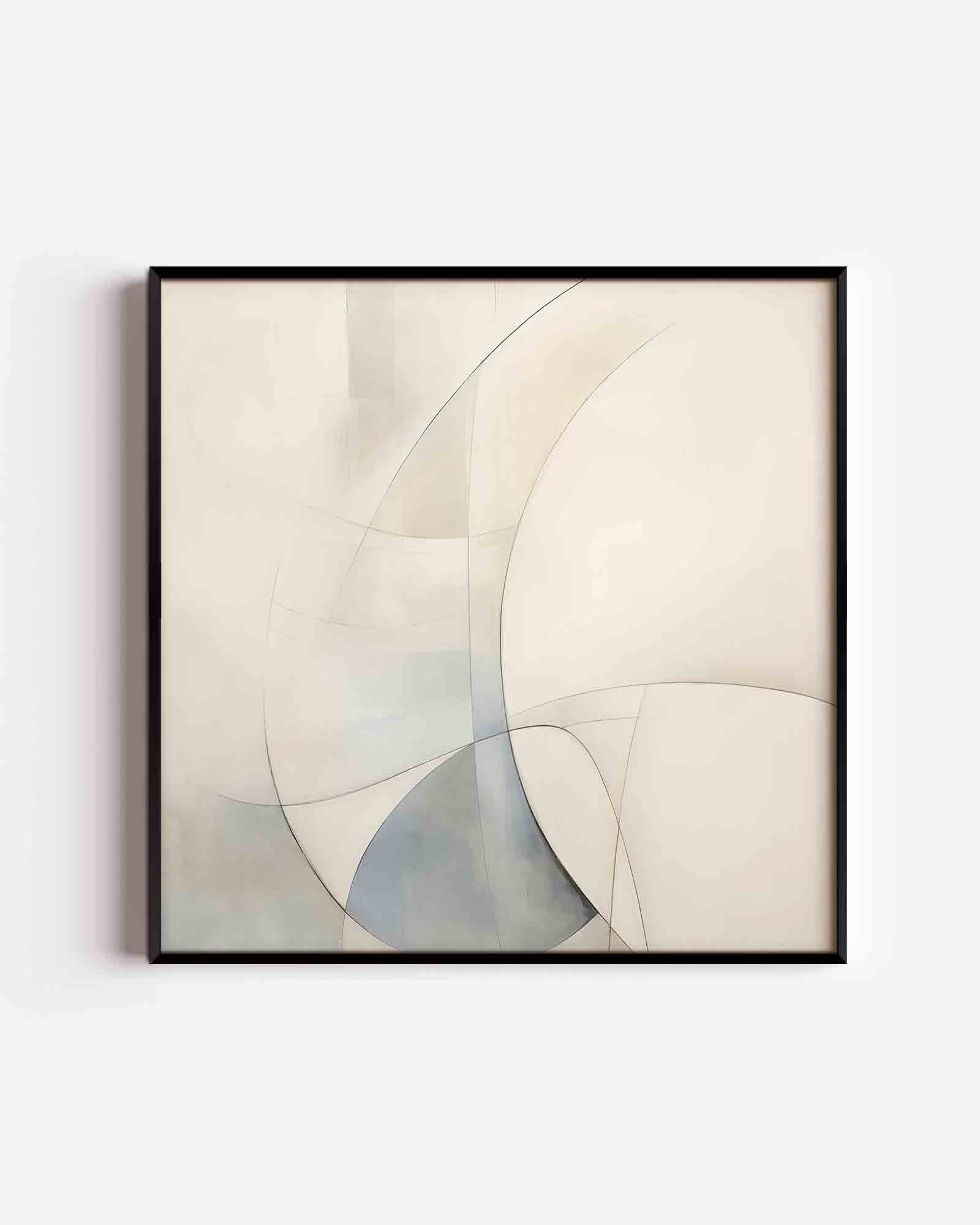 Abstracte lijnen Poster