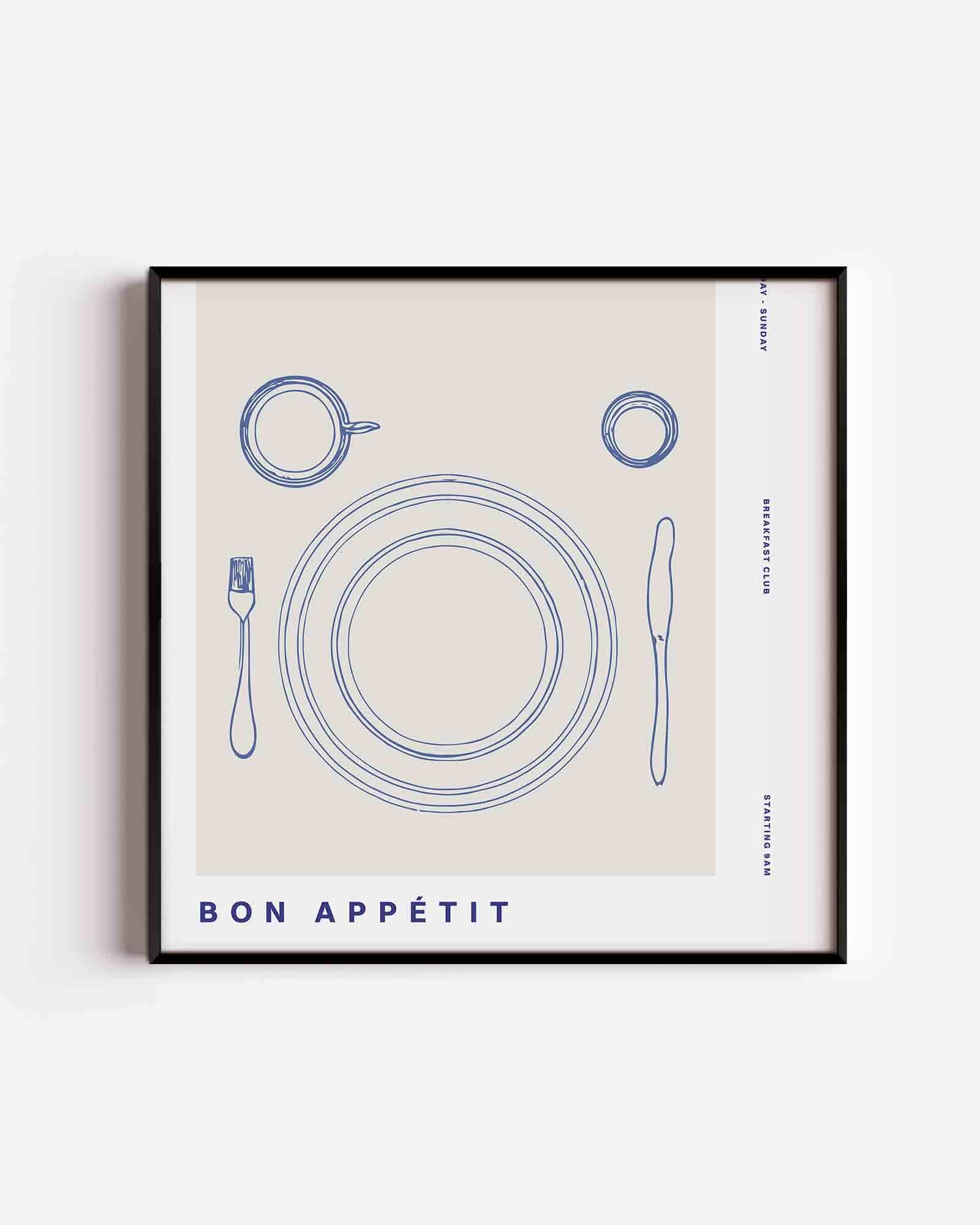 Bon appétit Poster