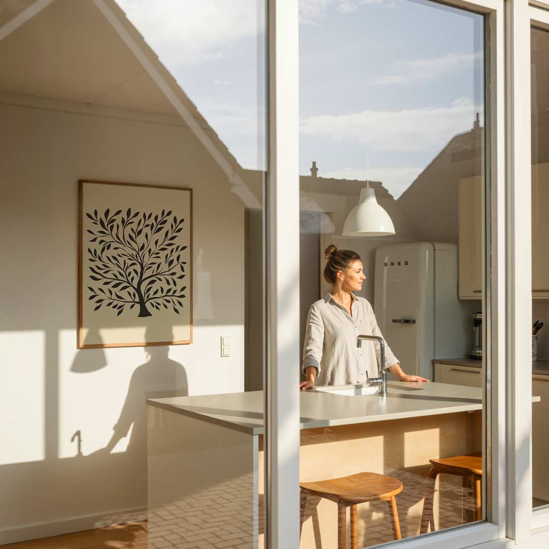 Stijlvolle Boom Kunstposter-WallArtistic