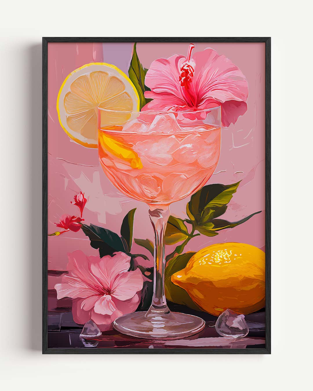 Verfrissende Zomerdrank Poster-WallArtistic