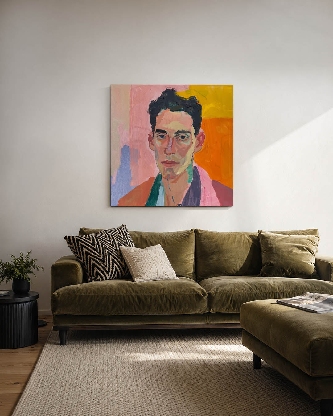 Portretstudie Kunstwerk