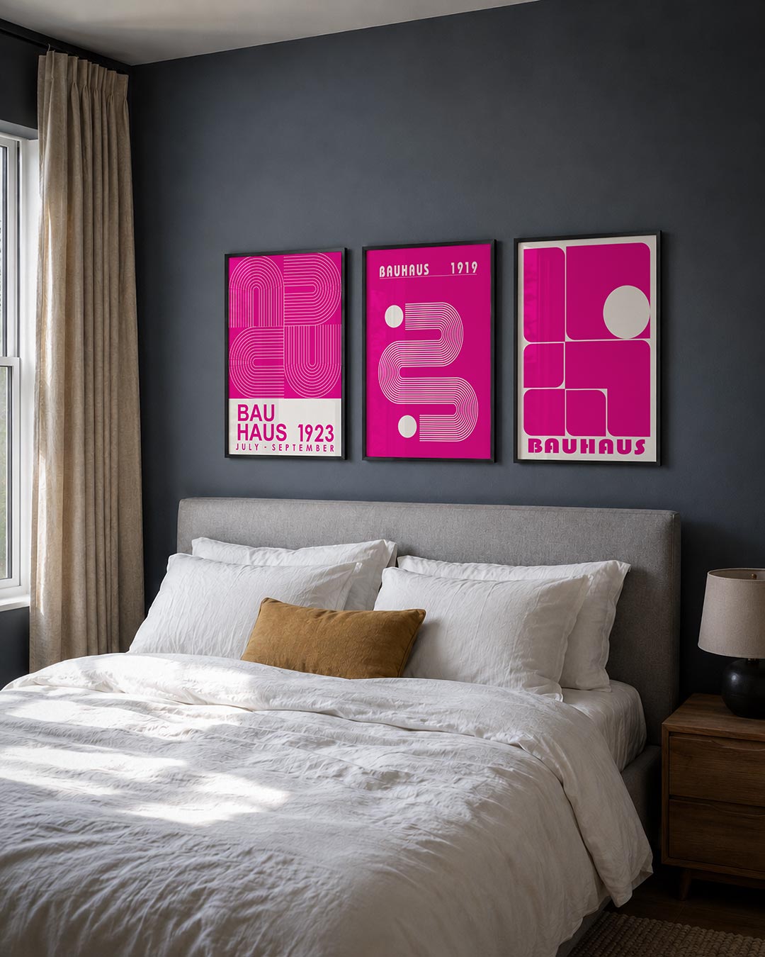 Lijnen en kleurvlakken Posterset