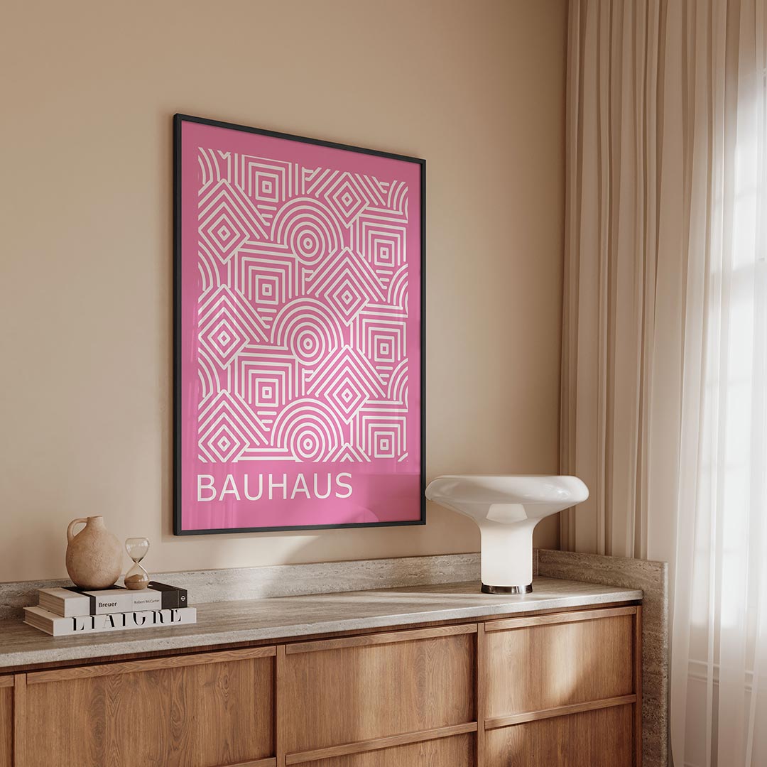 Lijnen en patronen Poster