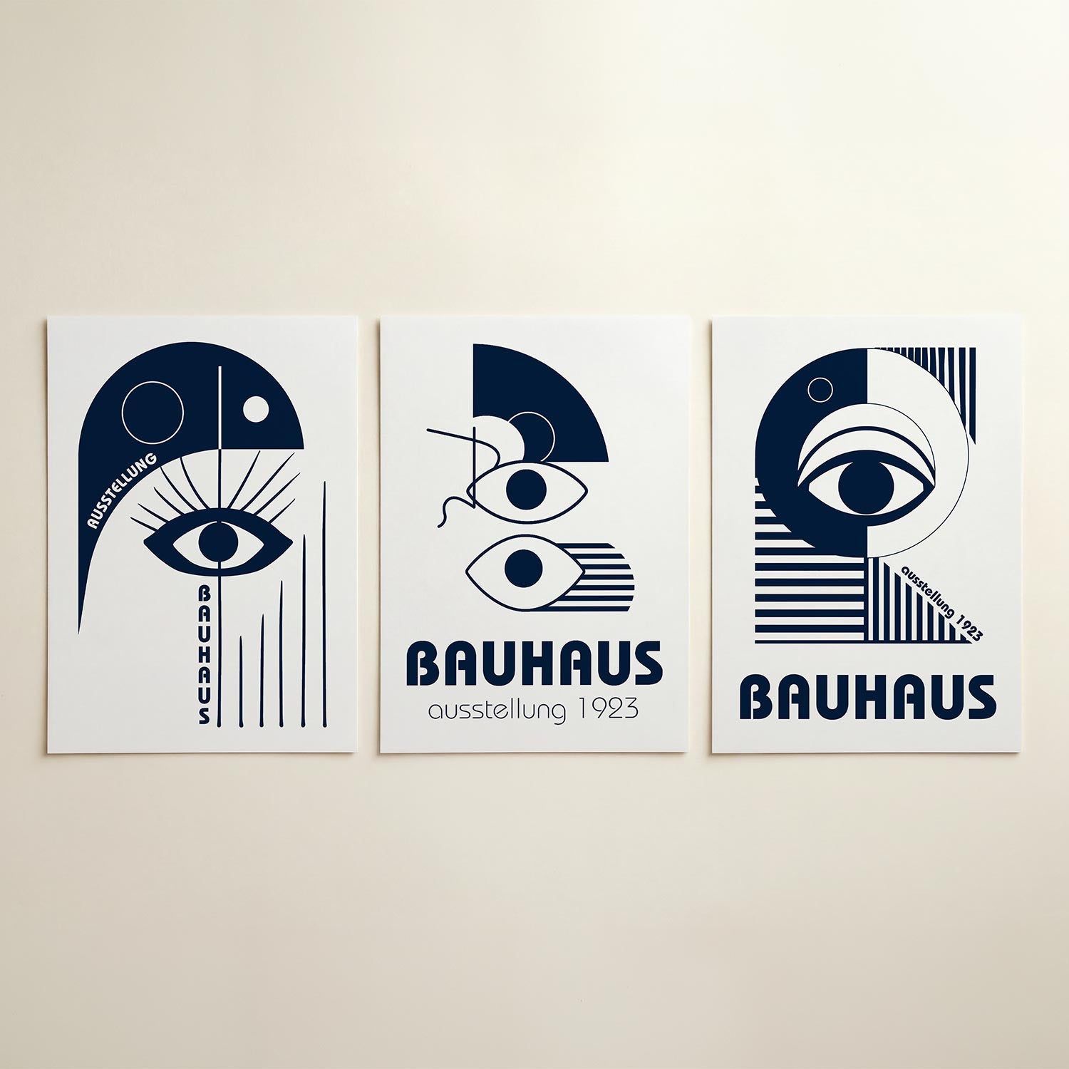 Oog en lijnen Posterset