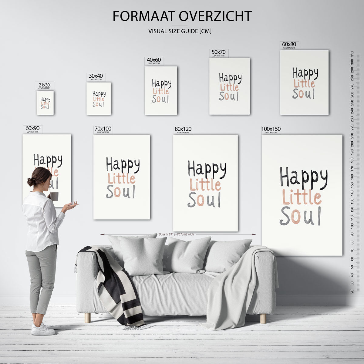Happy little soul Poster