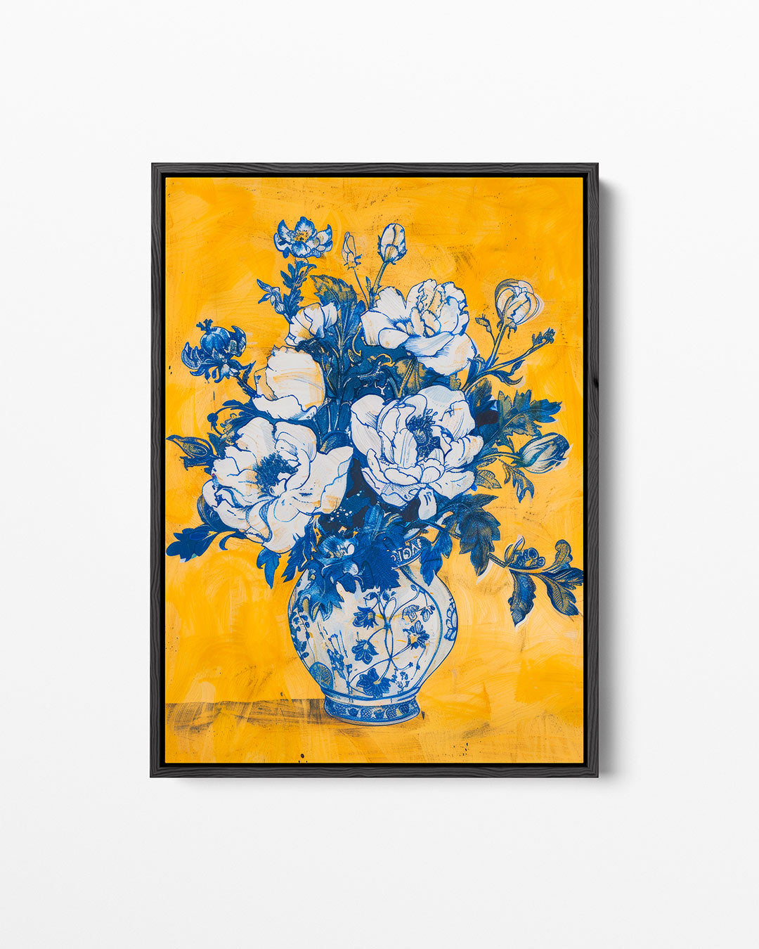 Bloemrijke compositie Kunstwerk