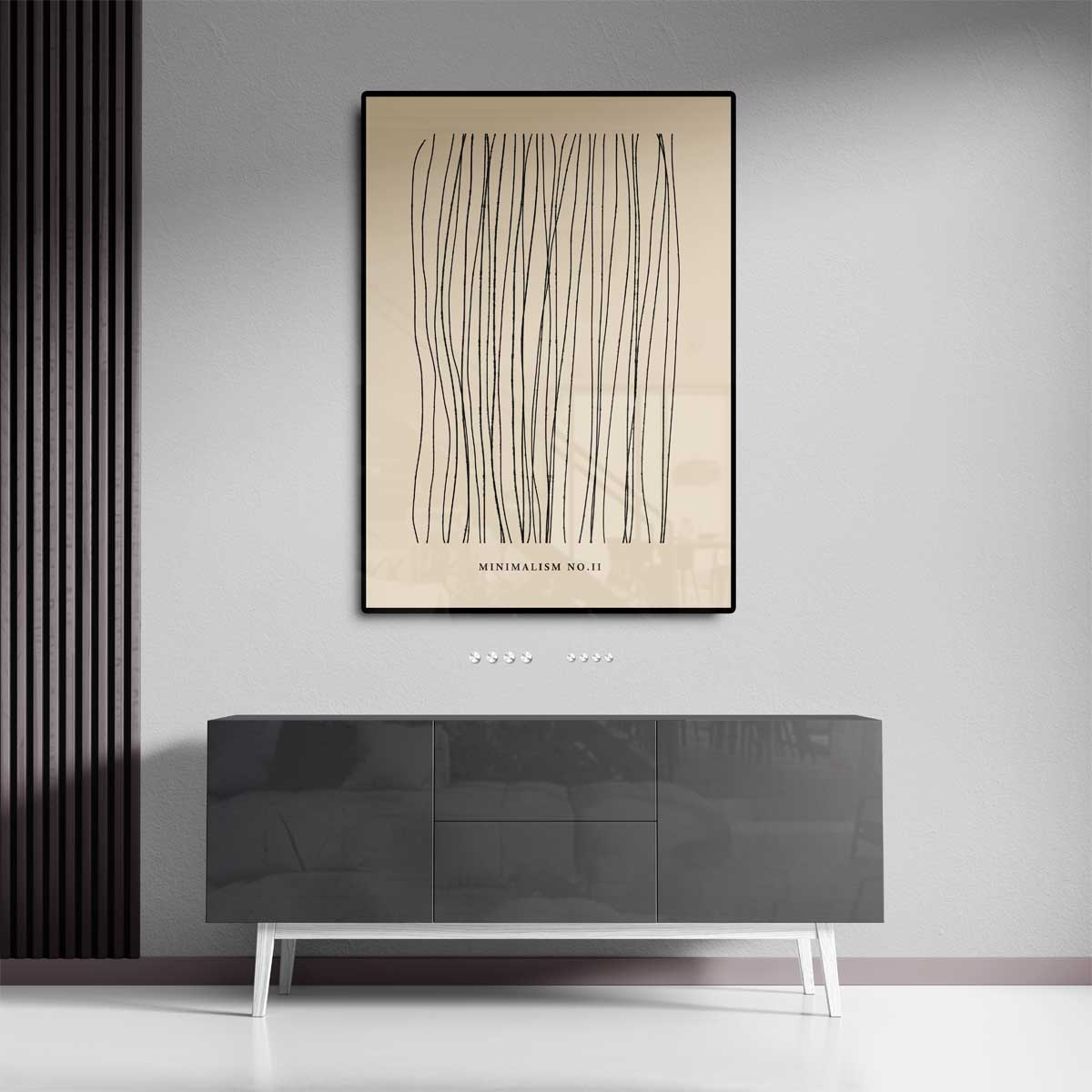 Minimalisme No. II Wanddecoratie Kunstwerk-canvas-dibond-plexiglas-wanddecoratie-WallArtistic
