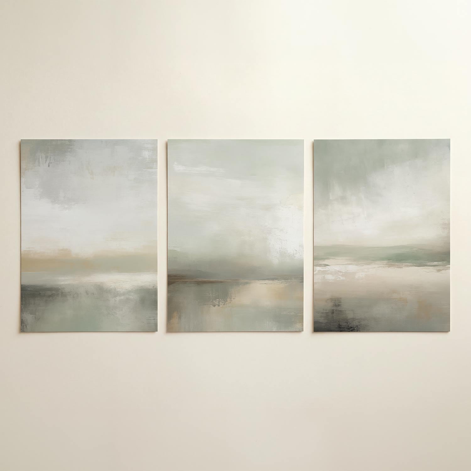 Zachte kleurvlakken Posterset