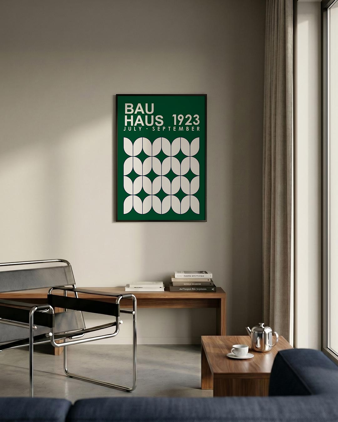 Vormritme en kleur Poster