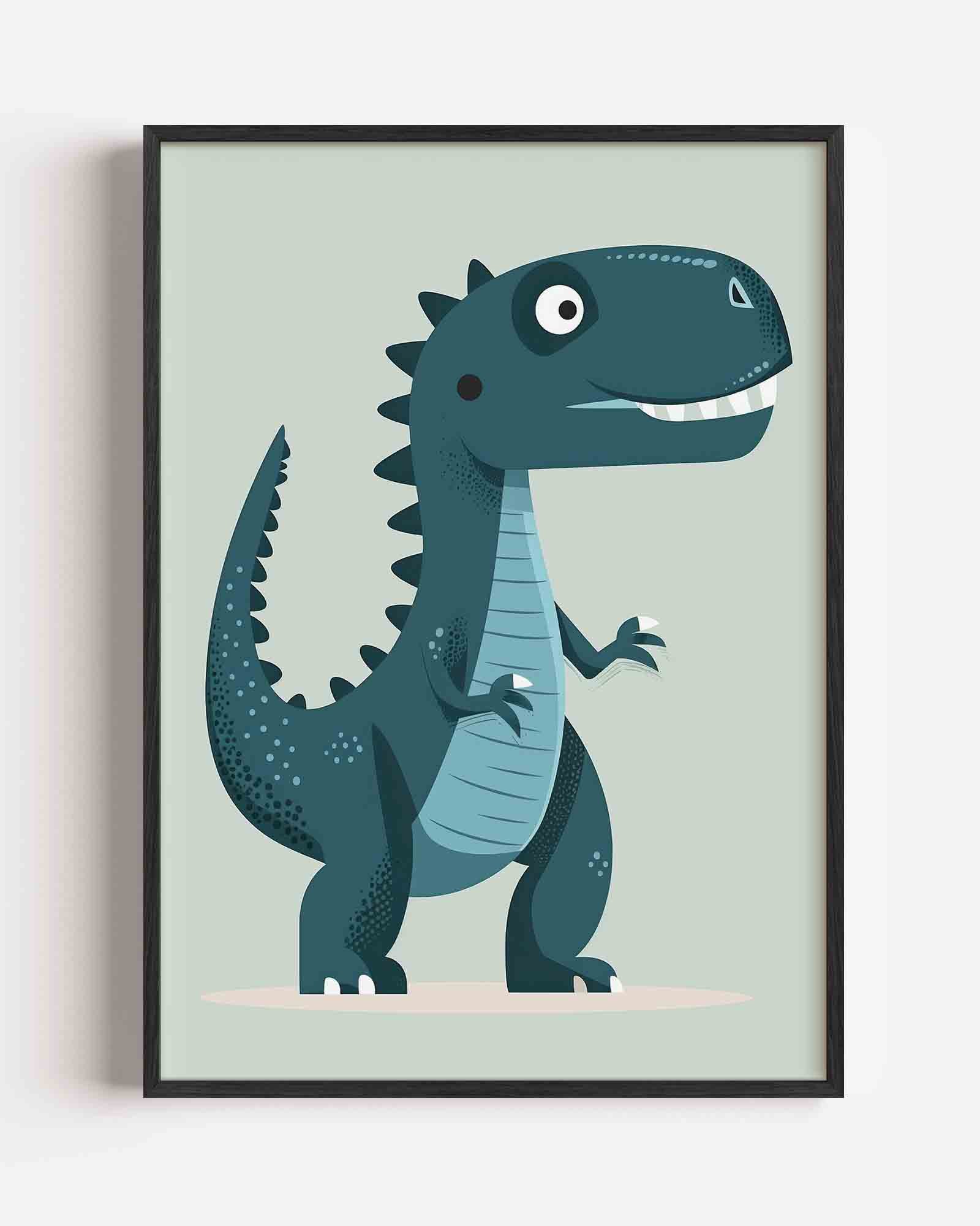 Dinosaurus illustratie Poster