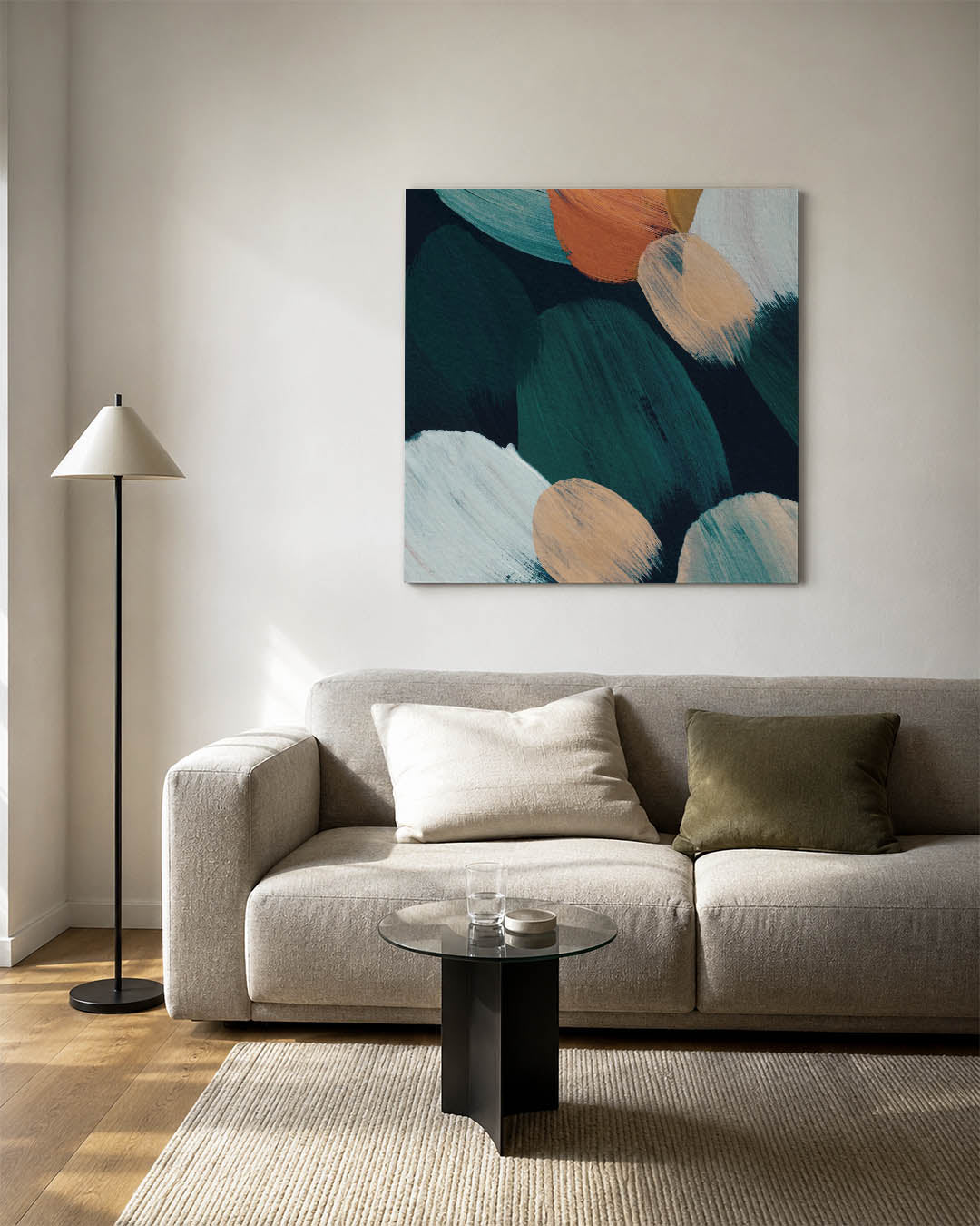 Kleurencompositie Kunstwerk