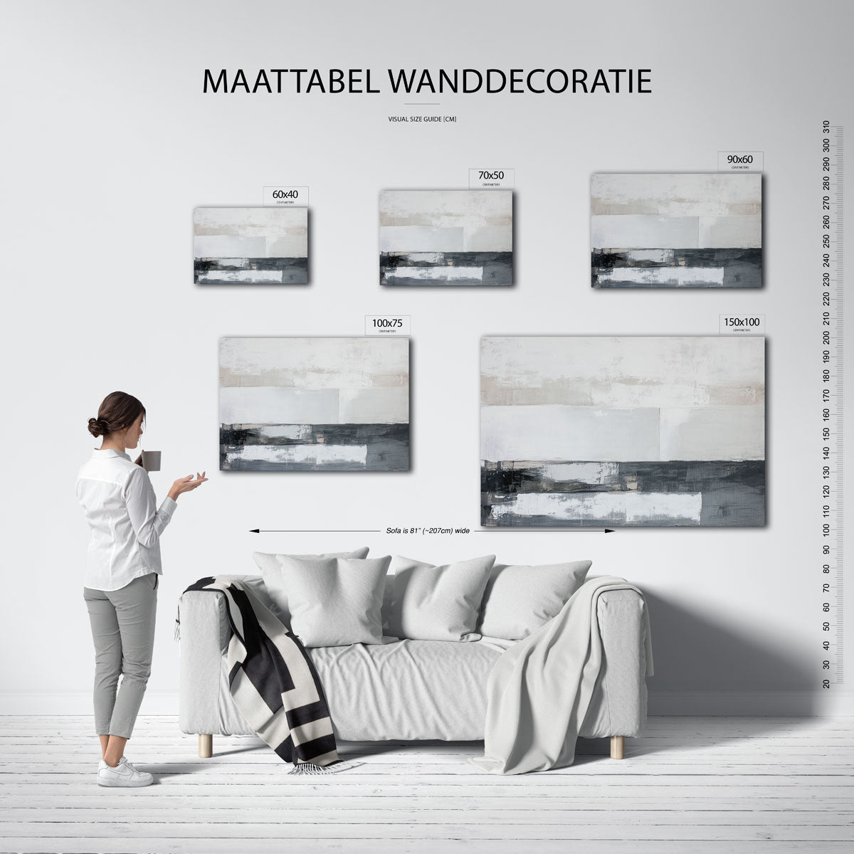 Neutrale lagen Kunstwerk