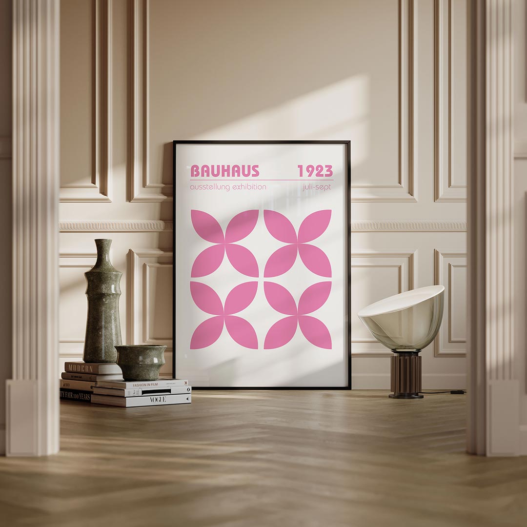 Vormritme en kleur Poster
