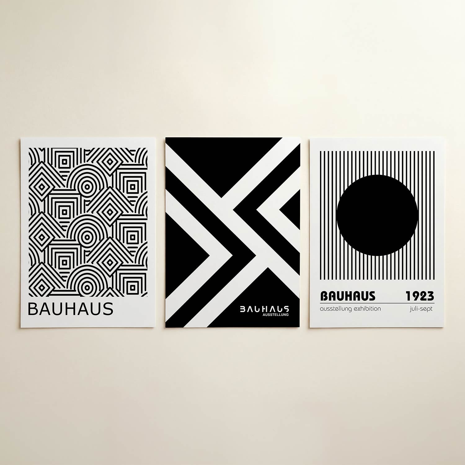 Lijnen en patronen Posterset