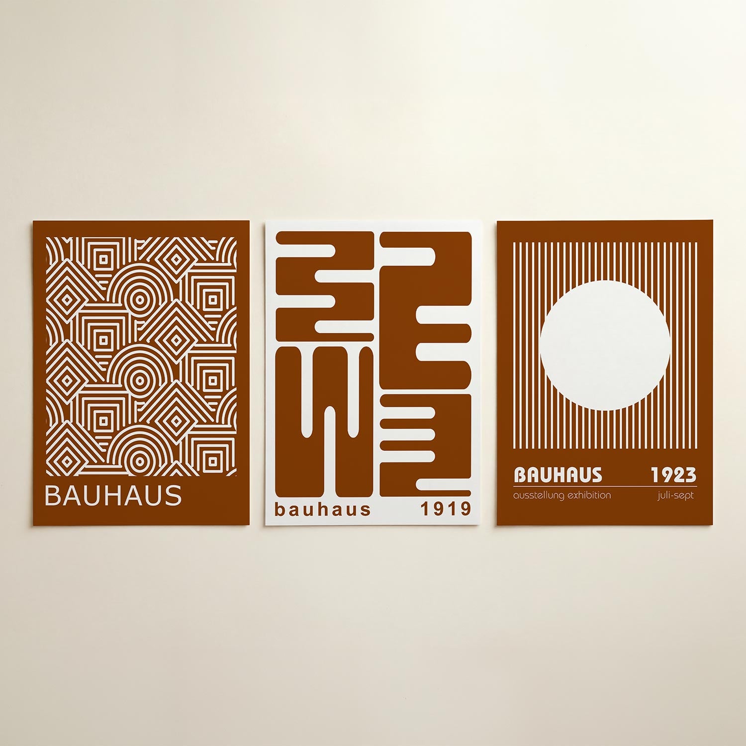 Lijnen en patronen Posterset