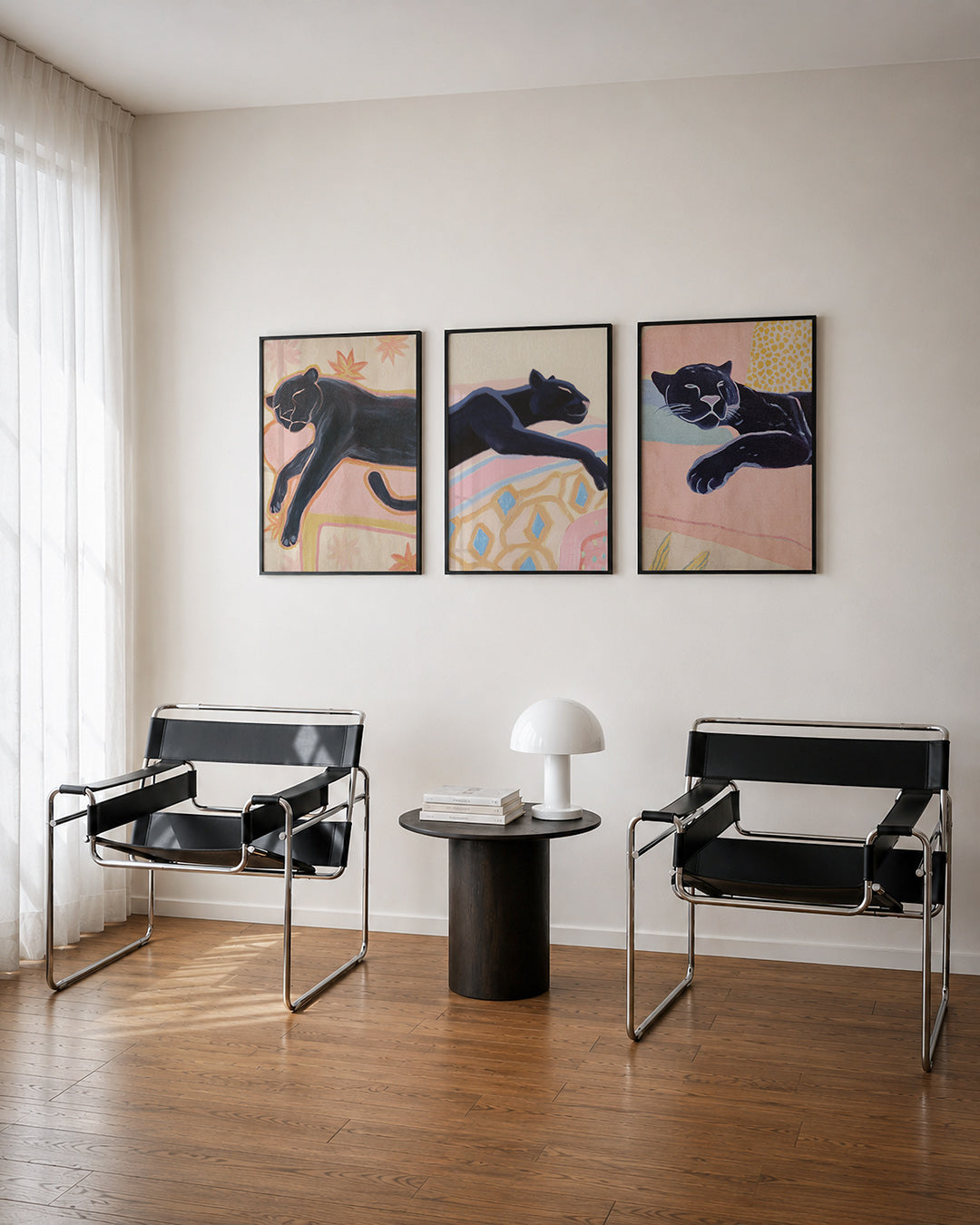 Dromerige panter Posterset