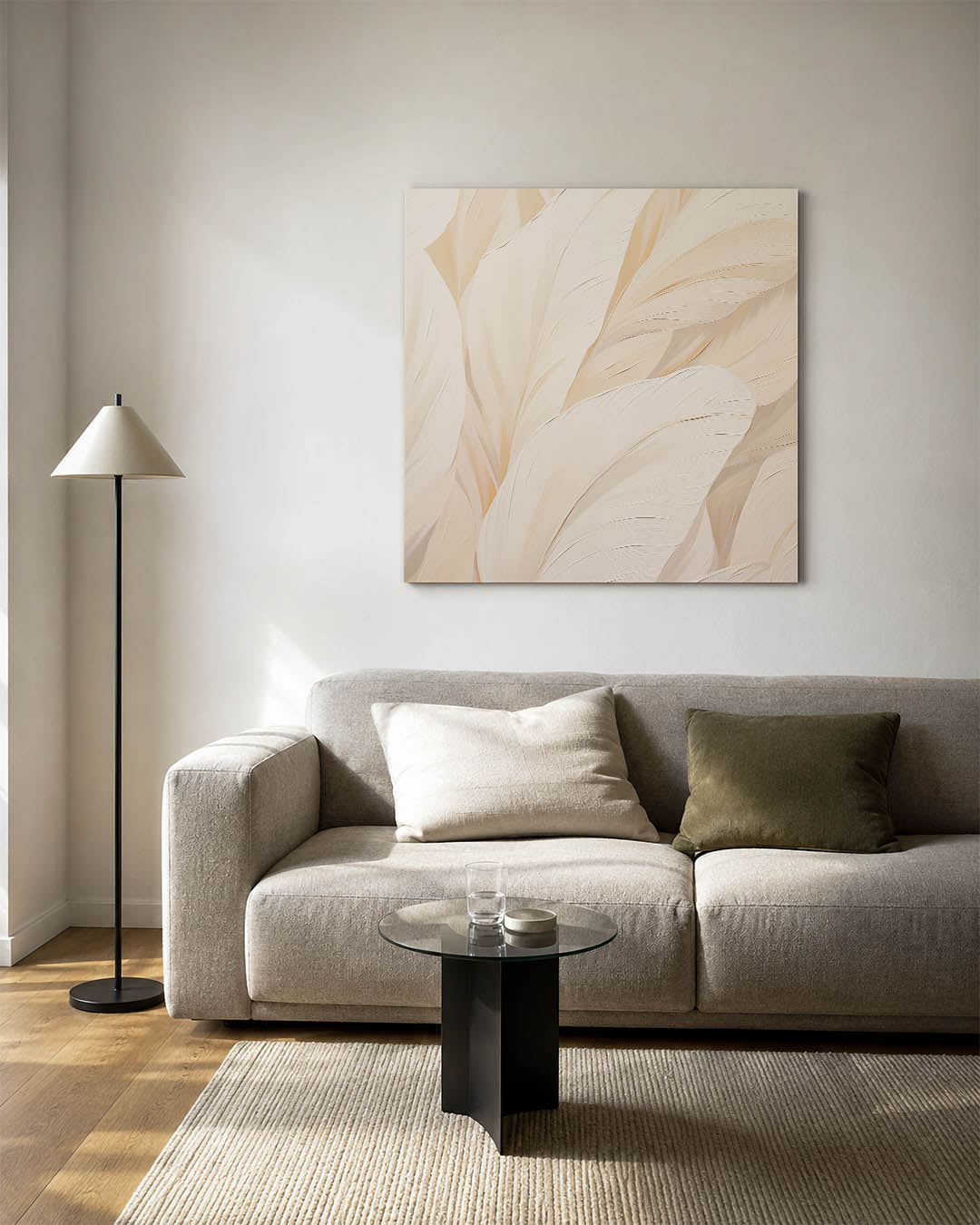 Organische vormen Kunstwerk