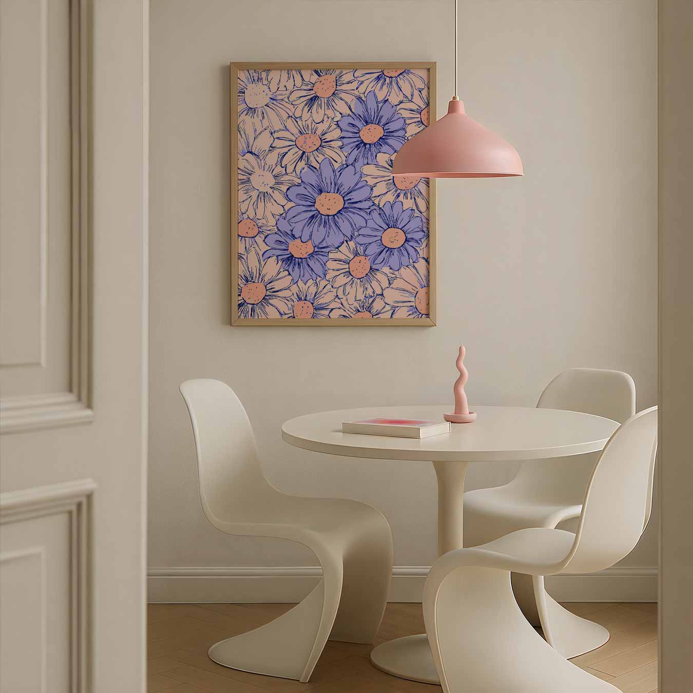 Vrolijke Bloemenpracht Poster-WallArtistic