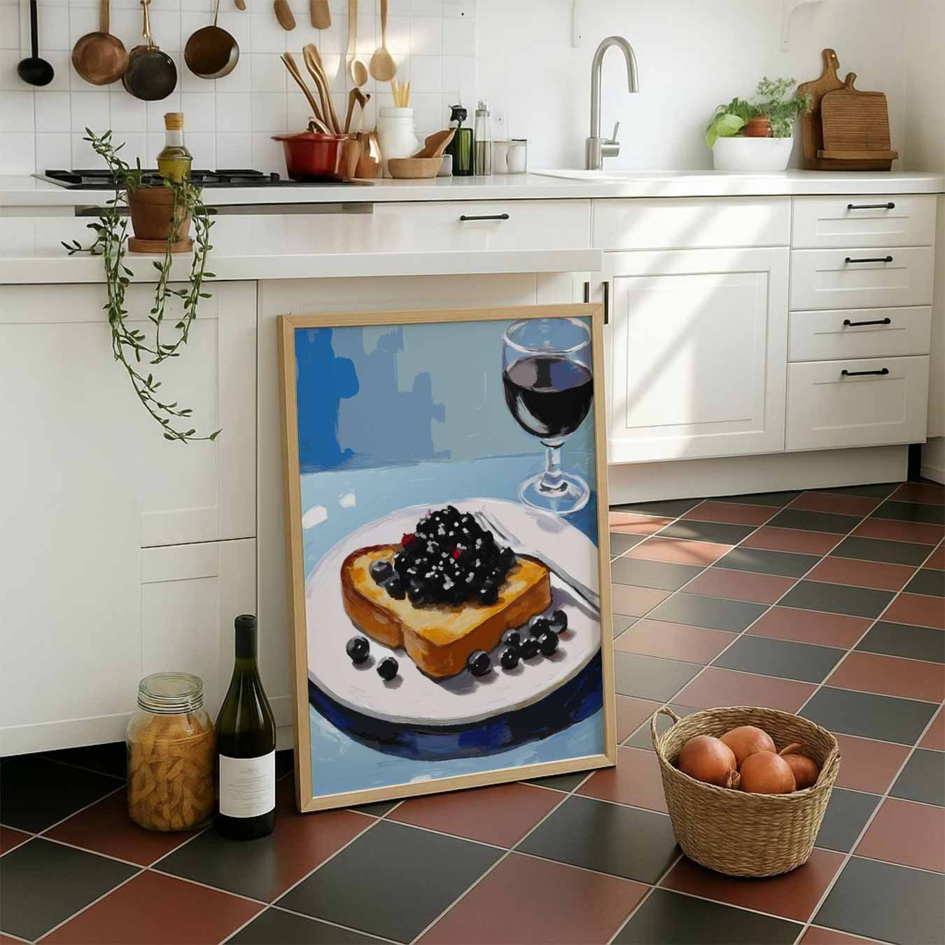 Ontbijt Moment Poster-WallArtistic