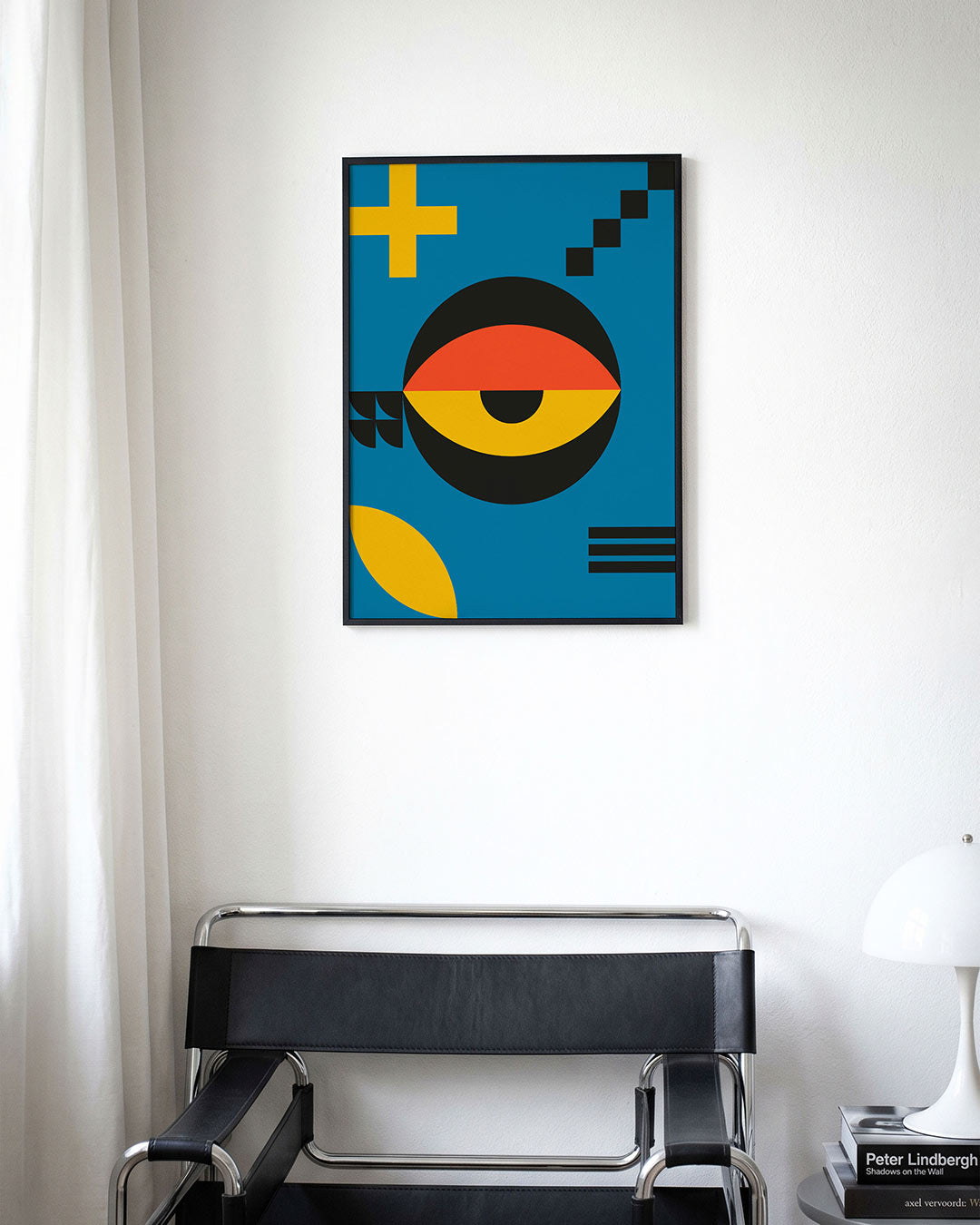 Vormen en kleurvlakken Poster