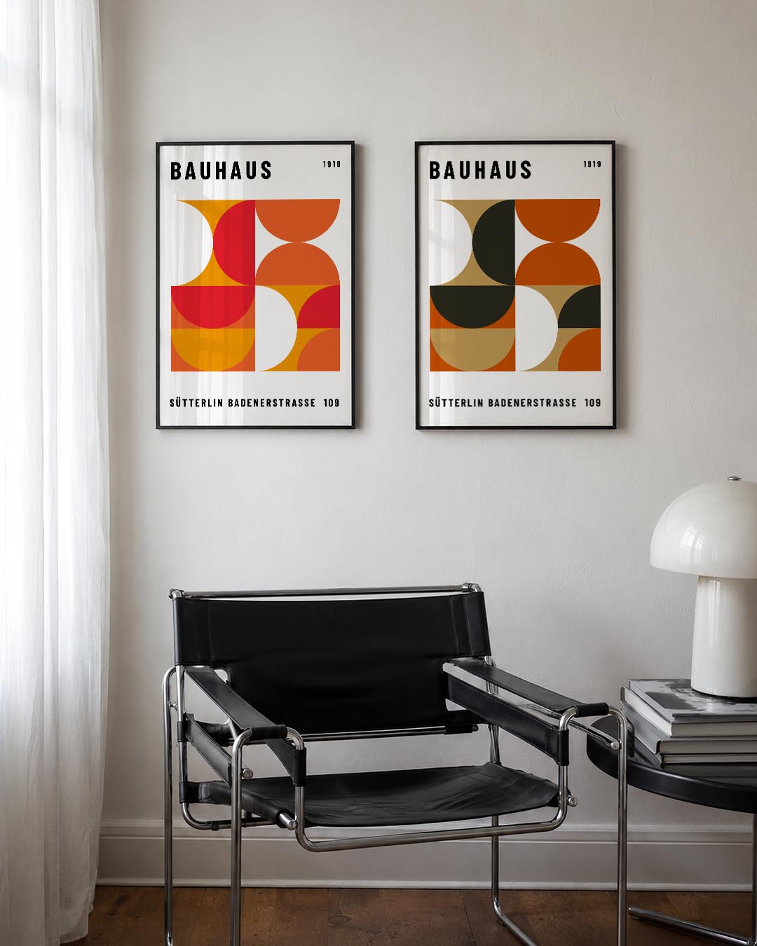 Kleurrijke vormen Posterset