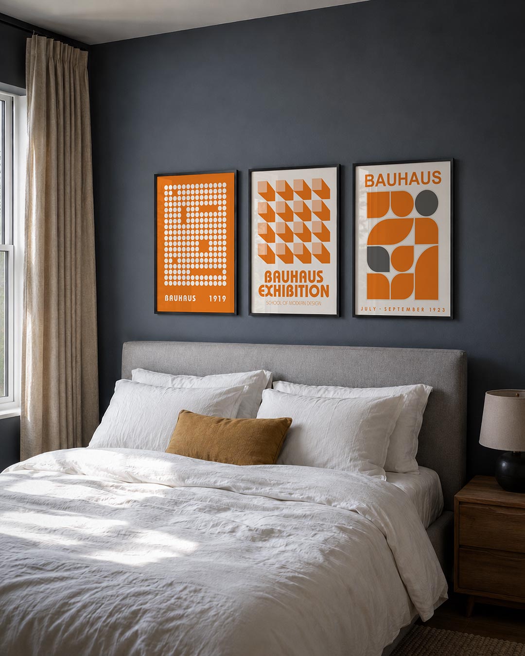 Cirkelpatroon en kleur Posterset