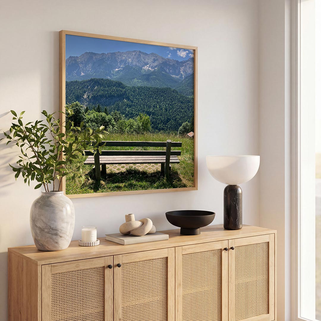 Berglandschap Poster