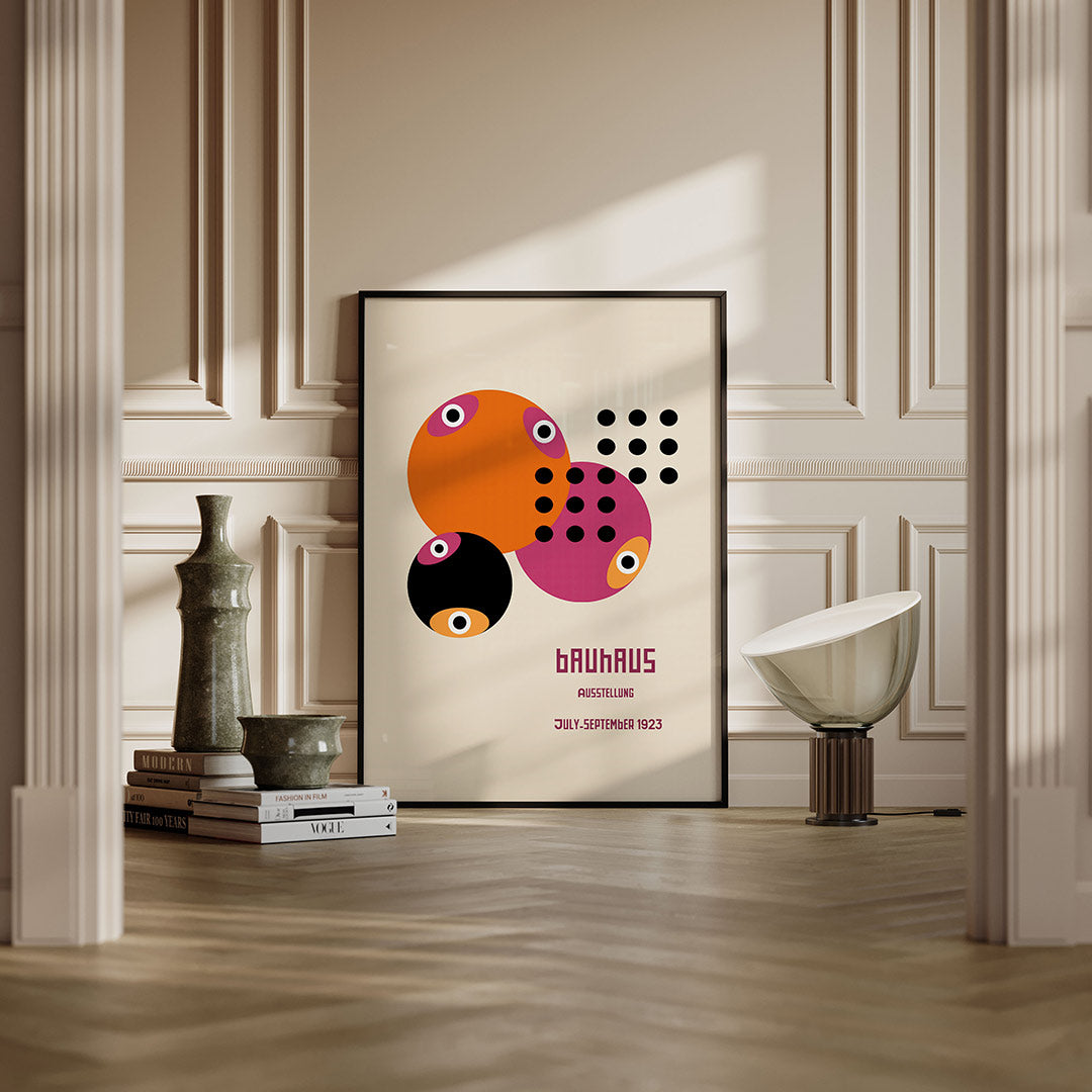 Cirkelritme en kleur Poster