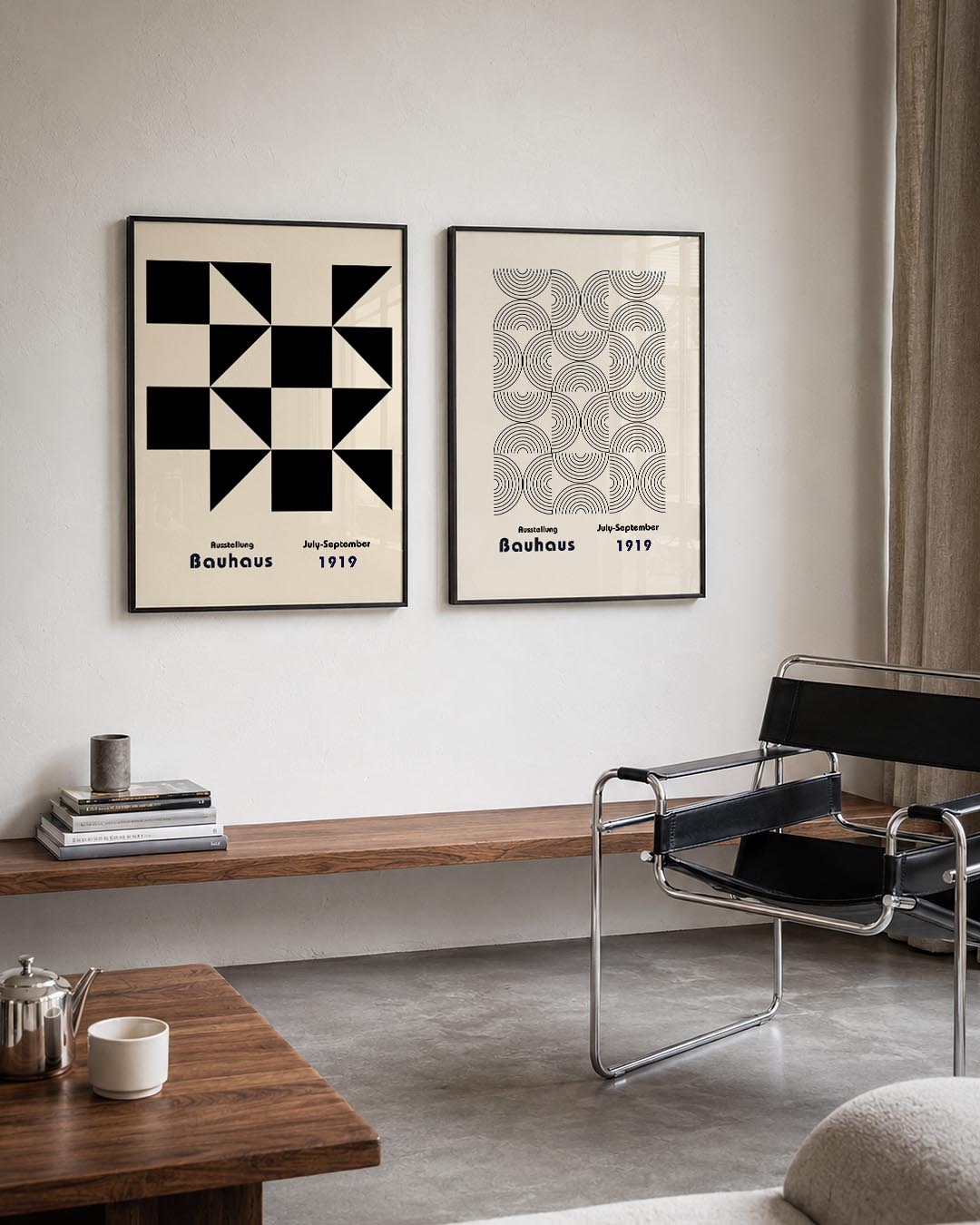 Vormen en vlakken Posterset