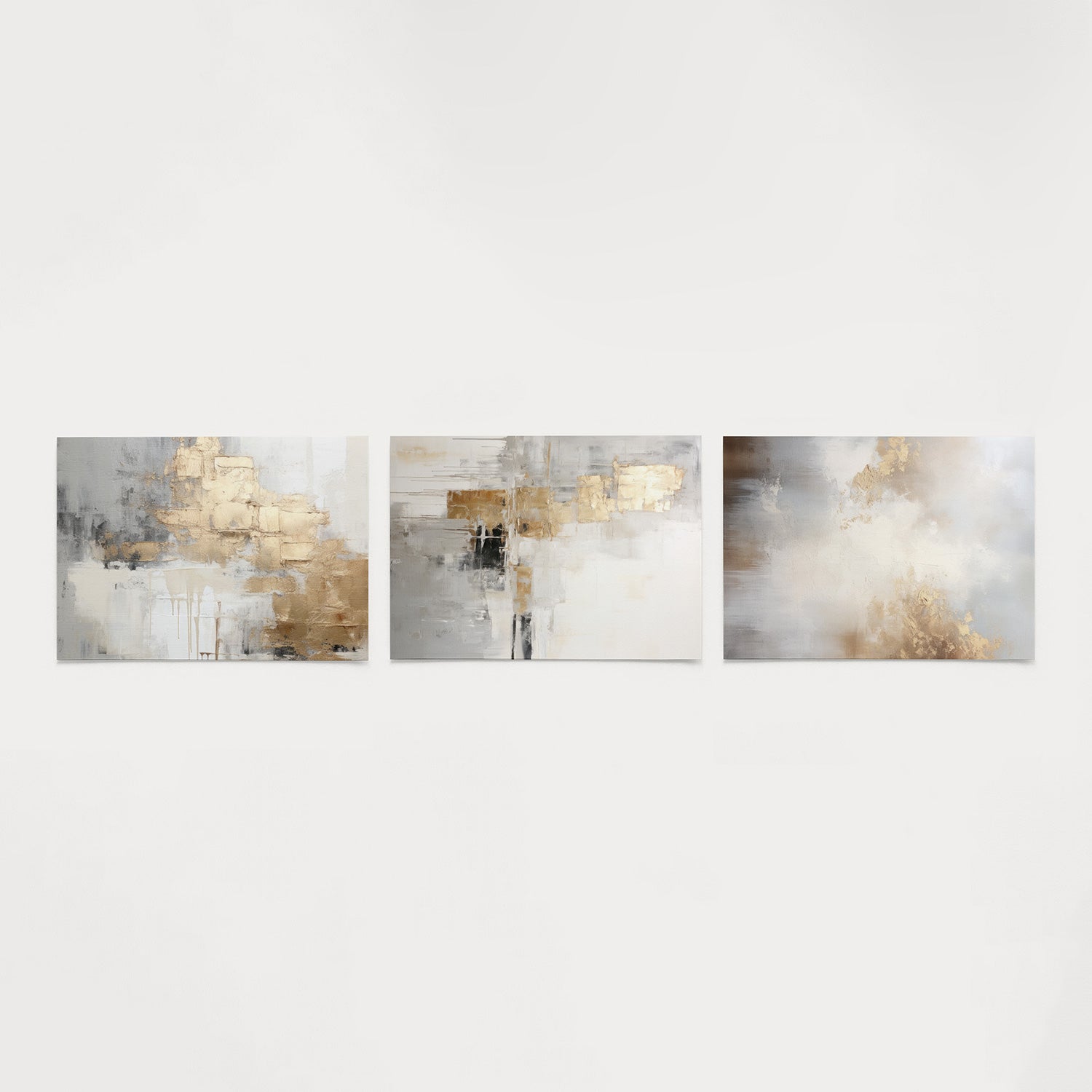 Gouden textuur Posterset