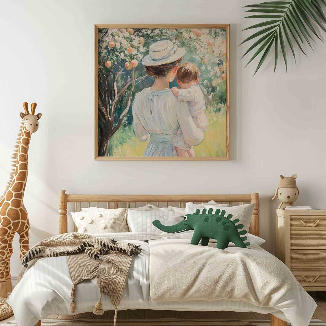 Moeder en kind Poster