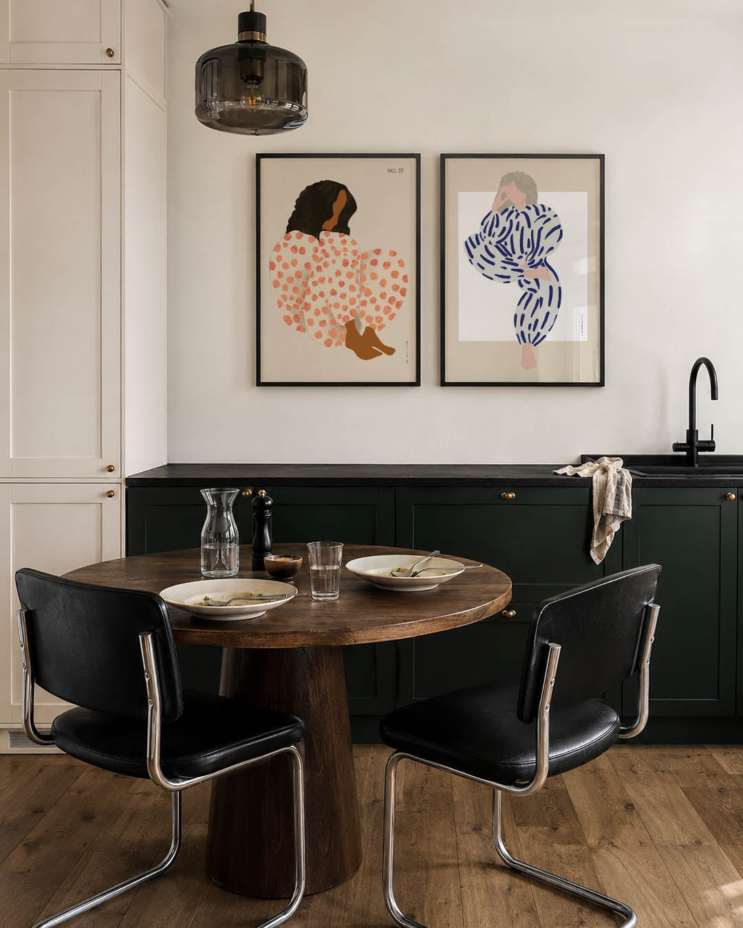 Vlekken en vormen Posterset