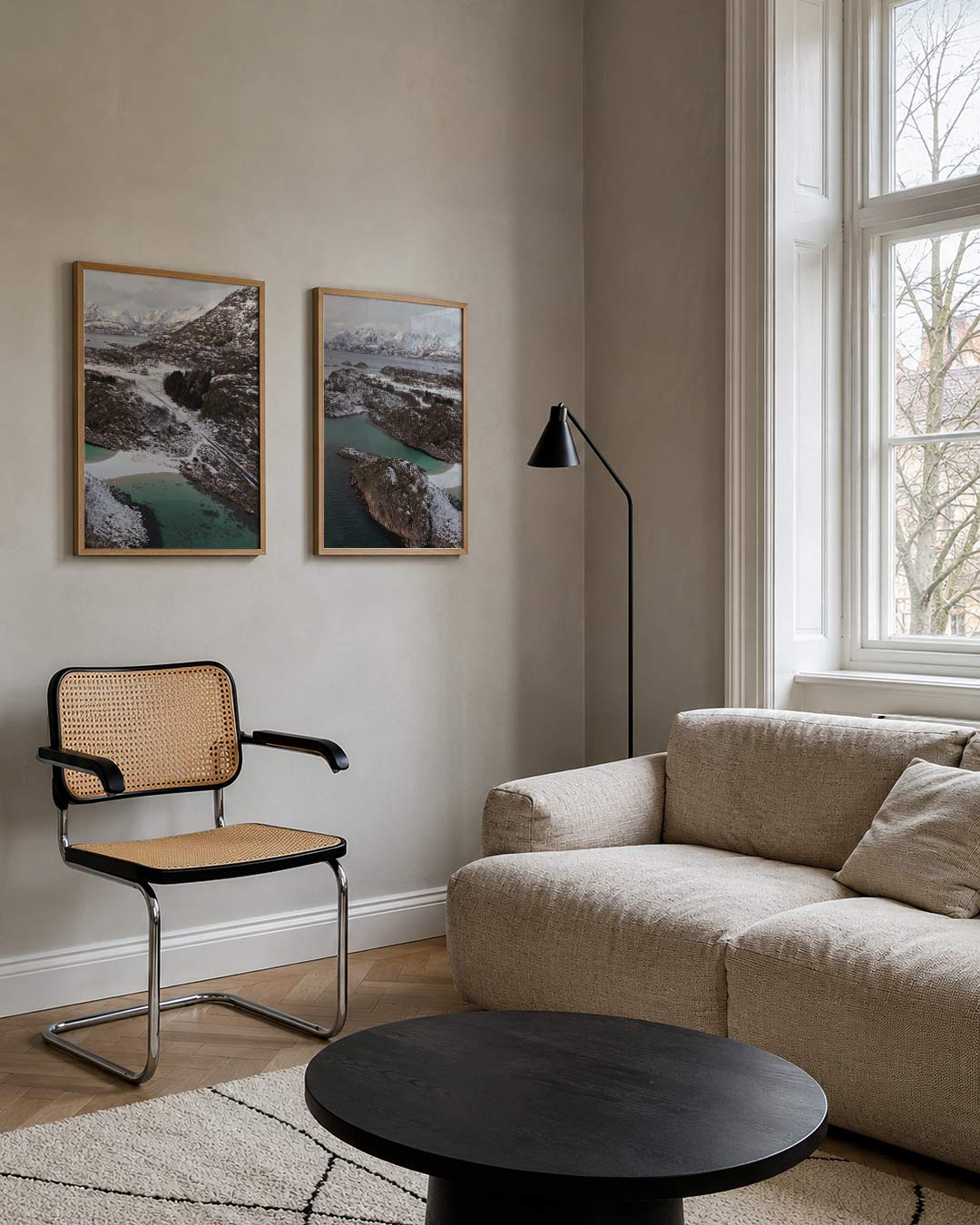 Natuurlijke harmonie Posterset