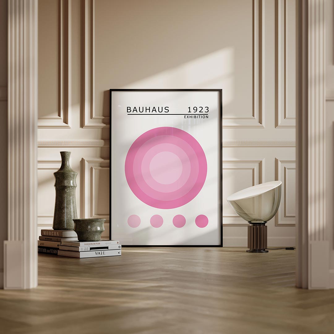 Cirkelvormen en kleuren Poster