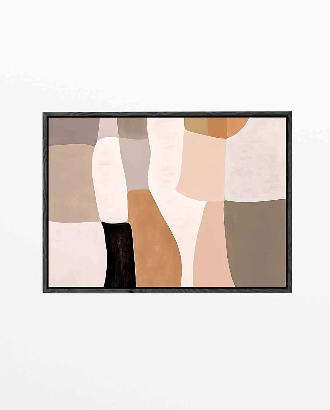 Organische vormen compositie Kunstwerk