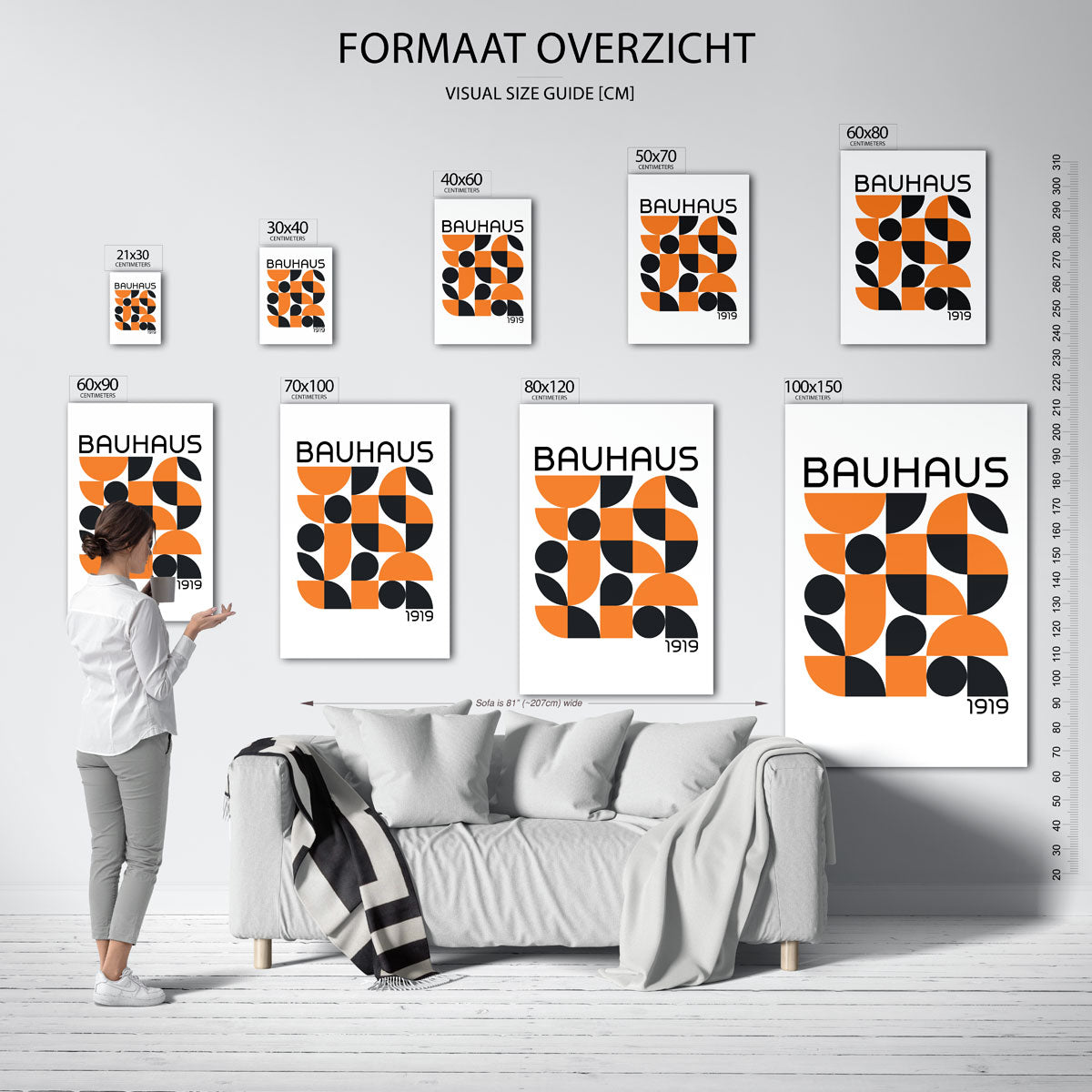 Vormen en vlakken Poster
