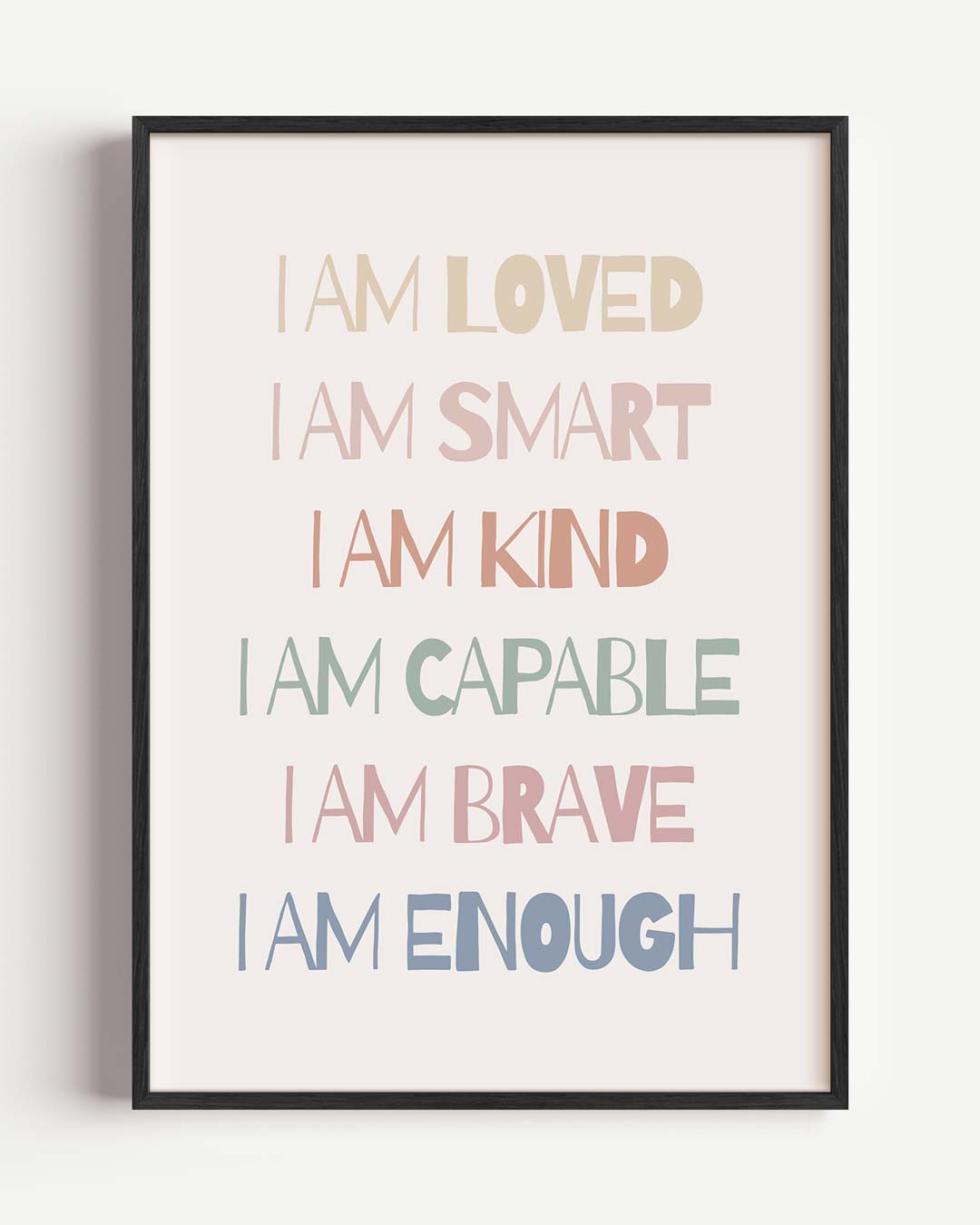 Inspirerende Zelfvertrouwen Poster-WallArtistic