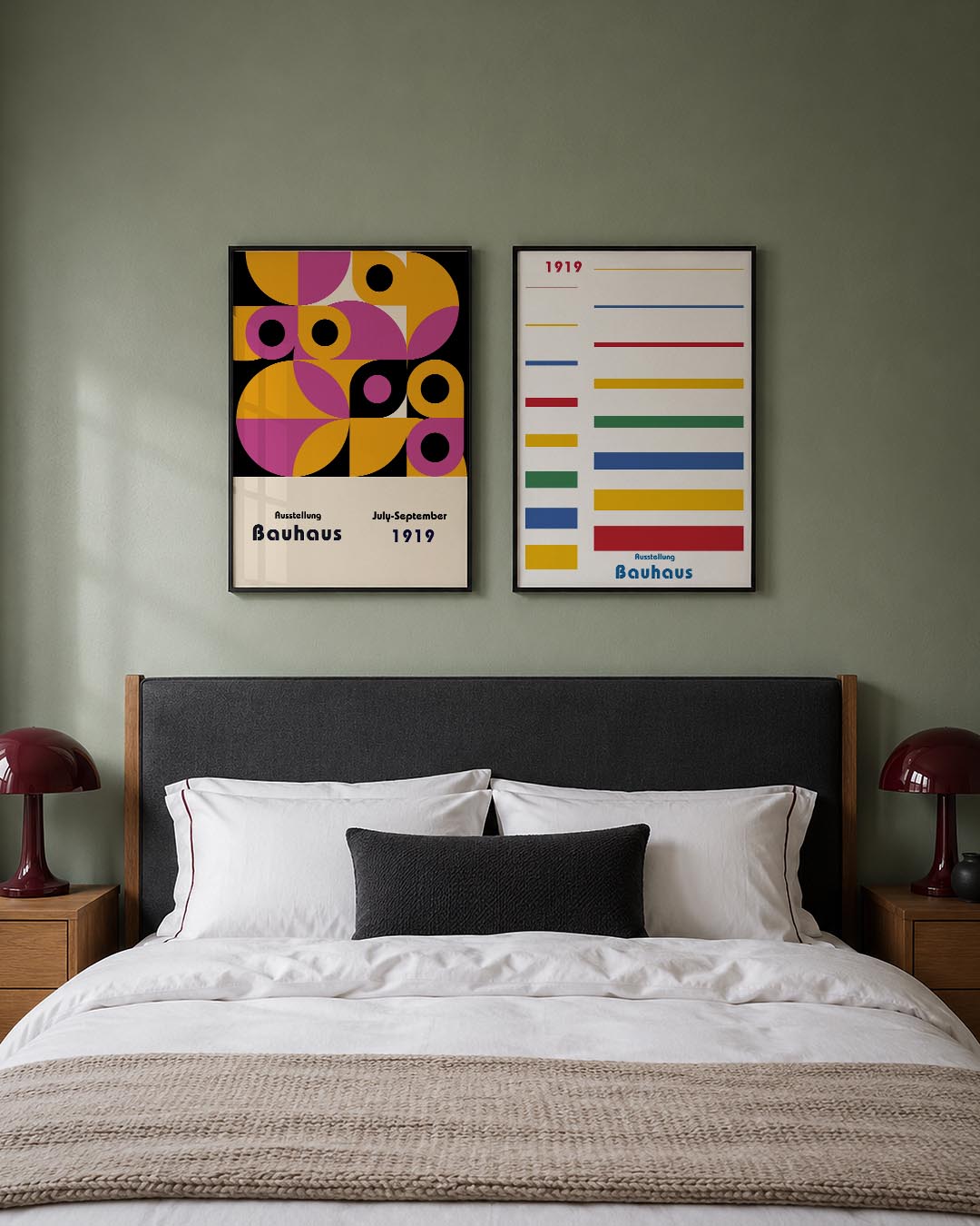 Kleurrijke cirkelpatronen Posterset