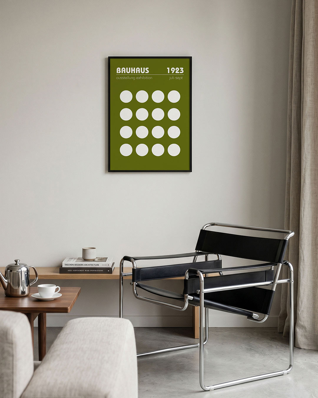 Cirkelritme en kleur Poster