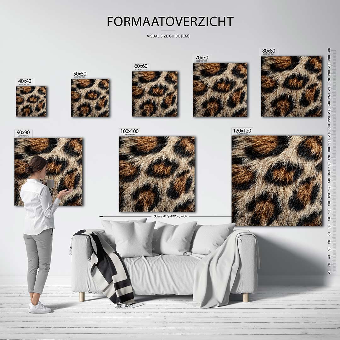 Dierlijke patronen Kunstwerk
