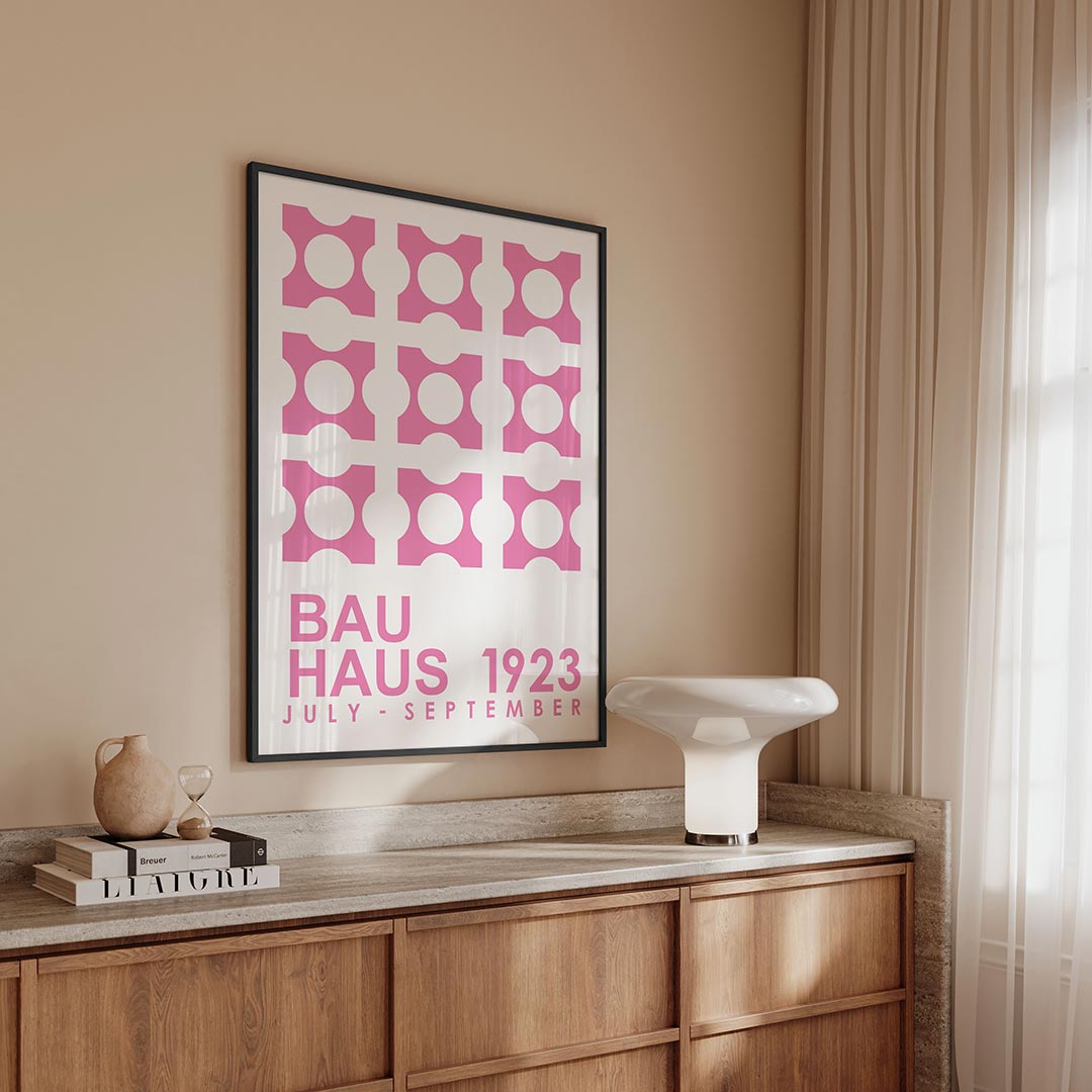 Vormritme en kleur Poster