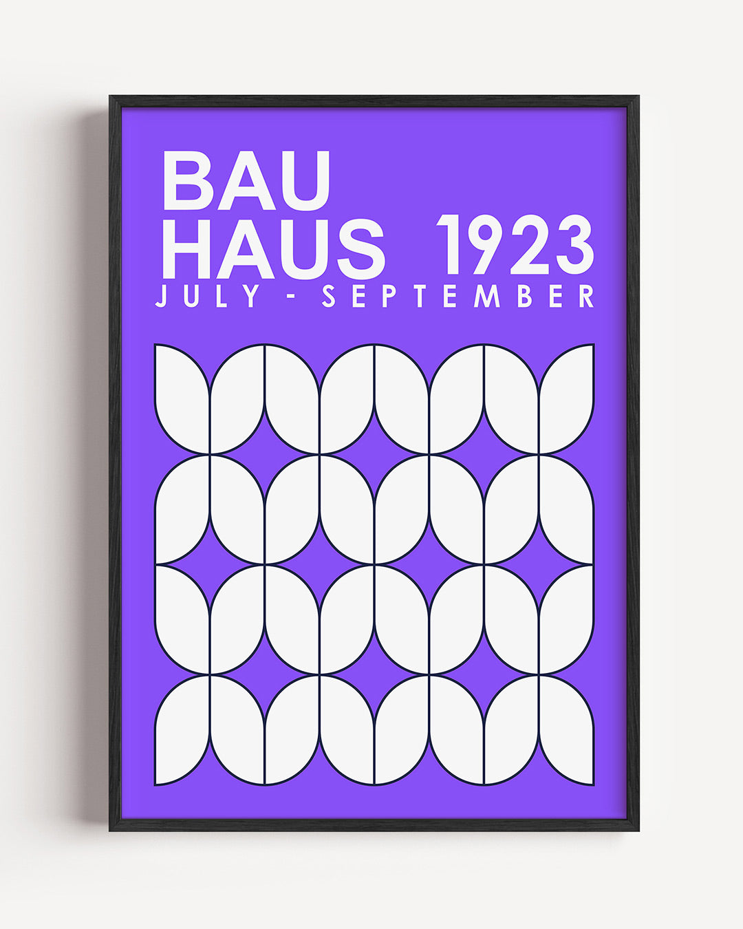 Vormritme en kleur Poster