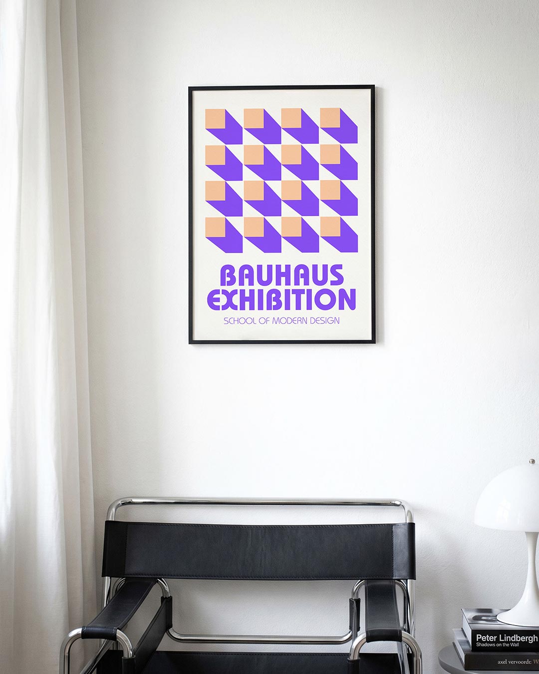 Vorm en schaduw Poster